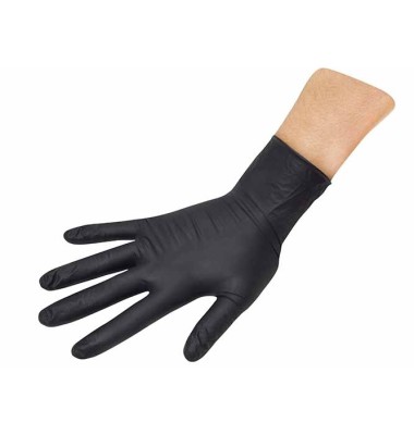 GANT NITRILE NOIR SANS POUDRE EMILABO - Groupe Gaillard