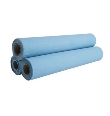 DRAP EXAMEN EMILABO PLASTIFIE BLEU 2 PLIS 50X38 132 FTS