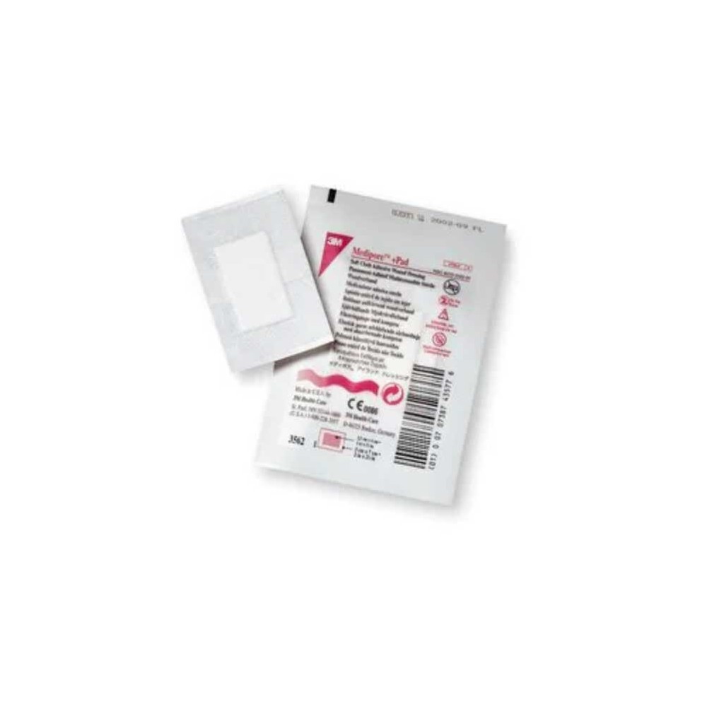 PANSEMENT ADHESIF STERILE 3M MEDIPORE + PAD