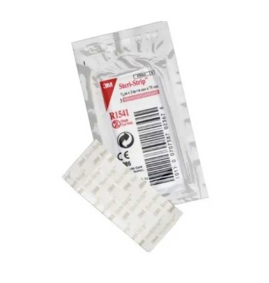 SUTURE CUTANEE ADHESIVE STERILE 3M STERISTRIP