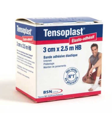 BANDE ADHESIVE ELASTIQUE TENSOPLAST