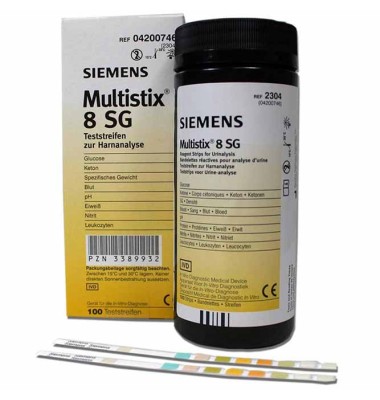 BANDELETTES URINAIRE MULTISTIX 8 SG