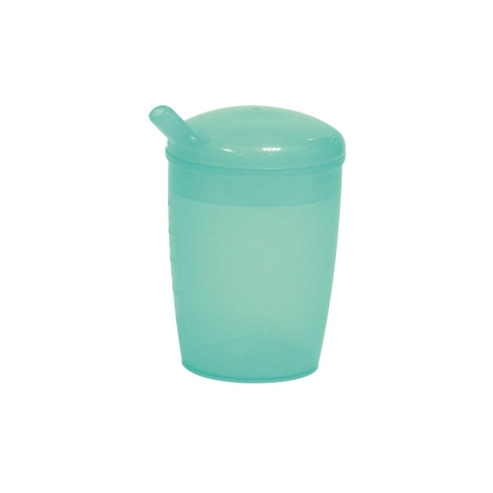 VERRE A BOIRE PLASTIQUE GRADUE AVEC BEC VERSEUR