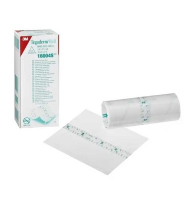 PANSEMENT TRANSPARENT ADHESIF NON STERILE TEGADERM EN ROULEAU