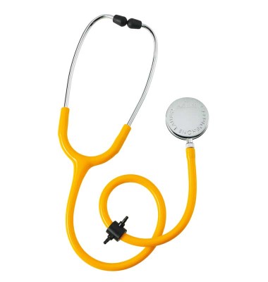 STETHOSCOPE LAUBRY CLINIC® SIMPLE PAVILLON JAUNE - DECONTAMINABLE