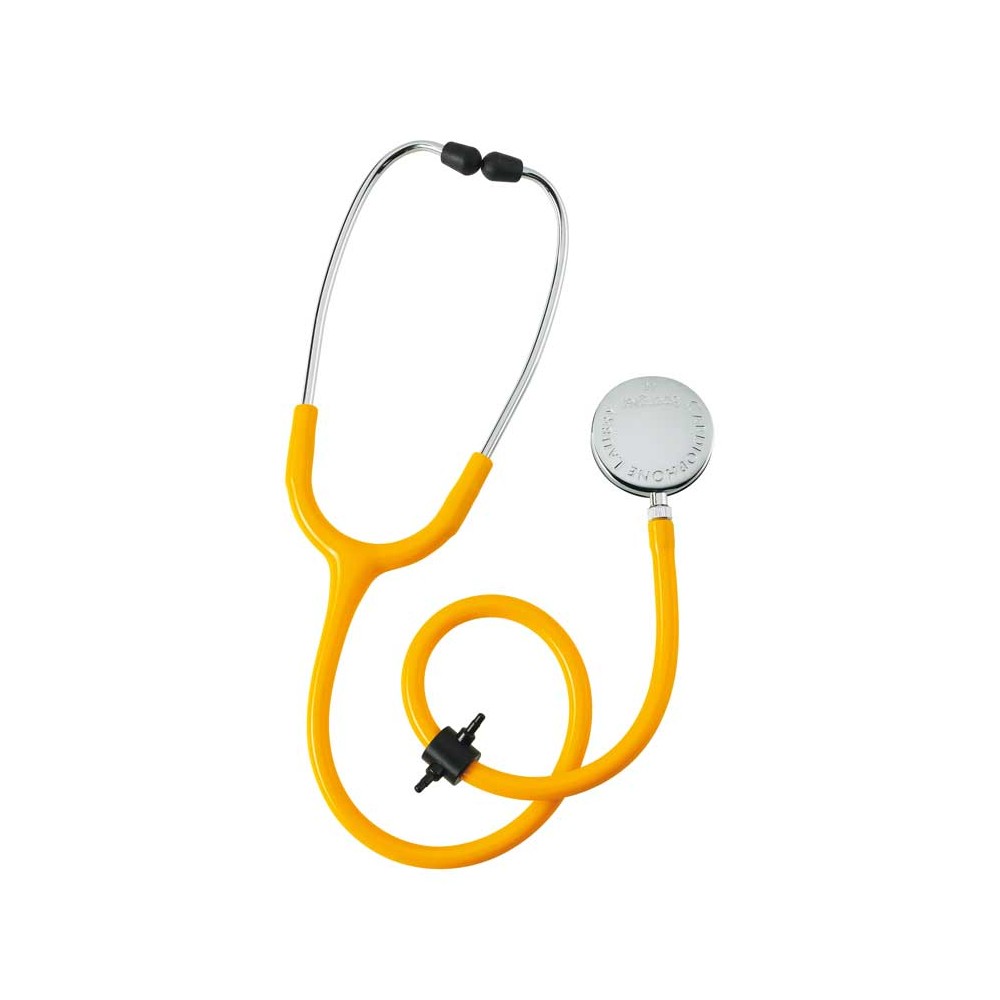 STETHOSCOPE LAUBRY CLINIC® SIMPLE PAVILLON JAUNE - DECONTAMINABLE