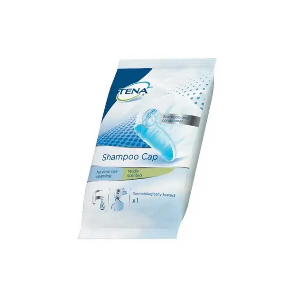 TENA SHAMPOO CAP COIFFE LAVANTE POUR CHEVEUX