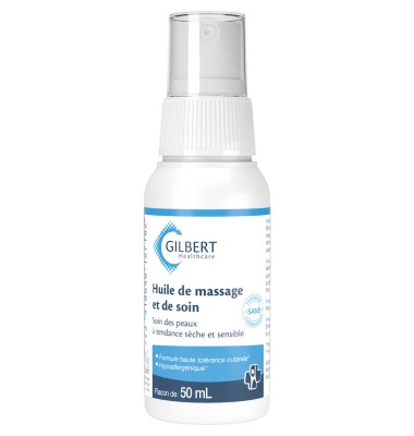 HUILE DE MASSAGE ET DE SOIN GILBERT HEALTHCARE