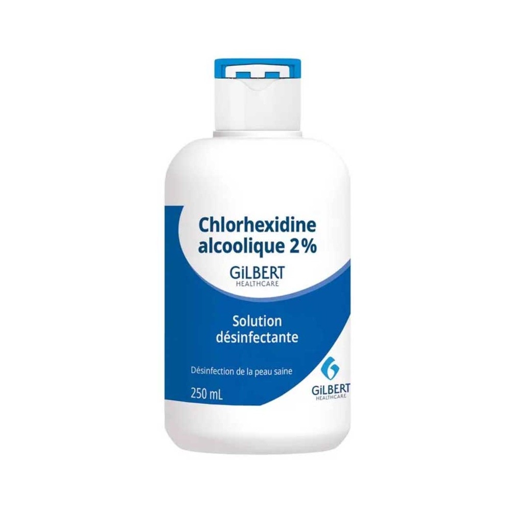 CHLORHEXIDINE ALCOOLIQUE INCOLORE 2%