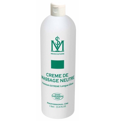 CRÈME DE MASSAGE NEUTRE PREMIUM EXTREME LONGUE GLISSE