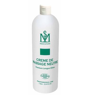 CRÈME DE MASSAGE NEUTRE PREMIUM LONGUE GLISSE