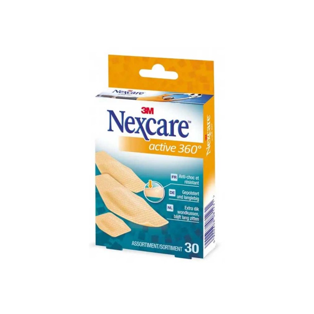 PANSEMENT NEXCARE™ ACTIVE™ 360° ASSORTIMENT