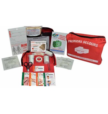 TROUSSE FIRST AID 2 POUR 2 À 4 PERSONNES