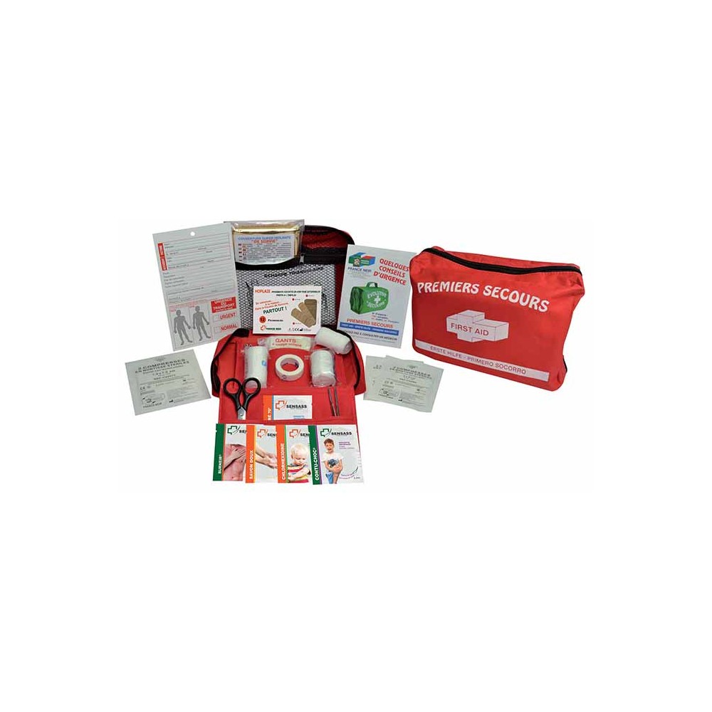 TROUSSE FIRST AID 2 POUR 2 À 4 PERSONNES